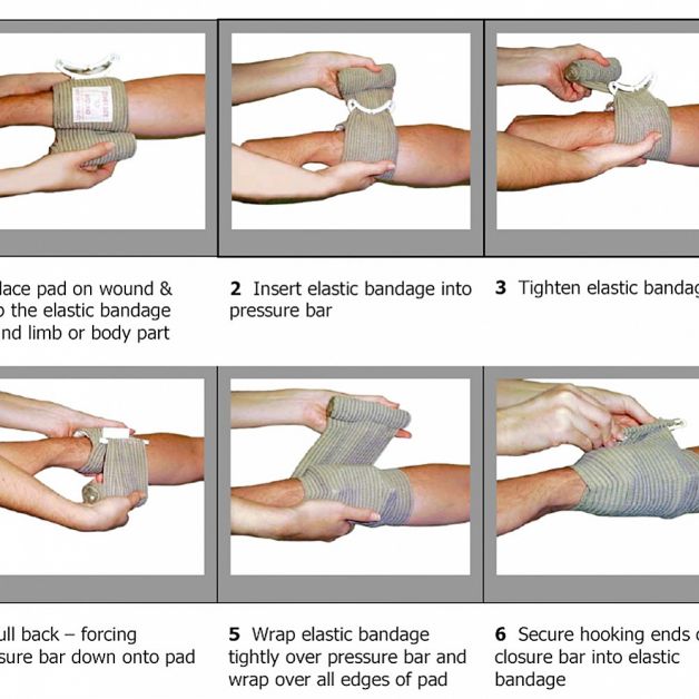 Изр. бандаж 4" Hemorrhage Control Bandage