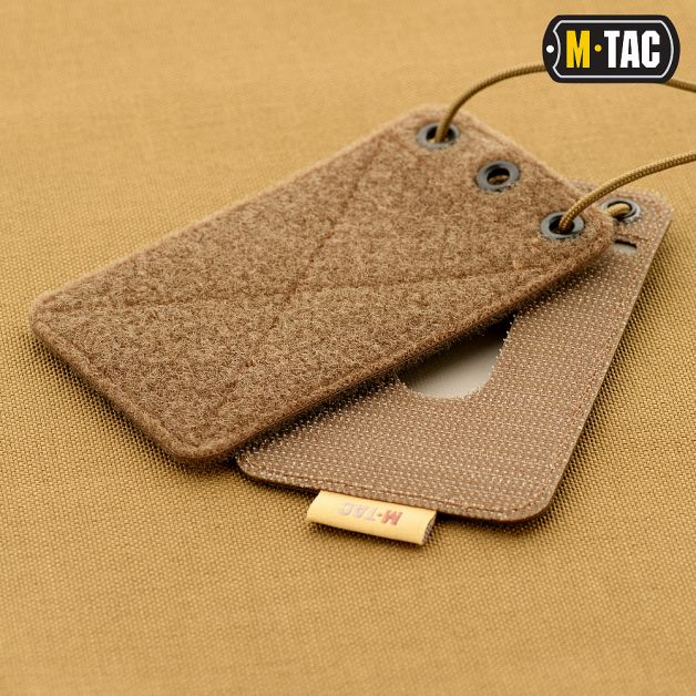 M-Tac бейдж с прозрачной панелью Coyote