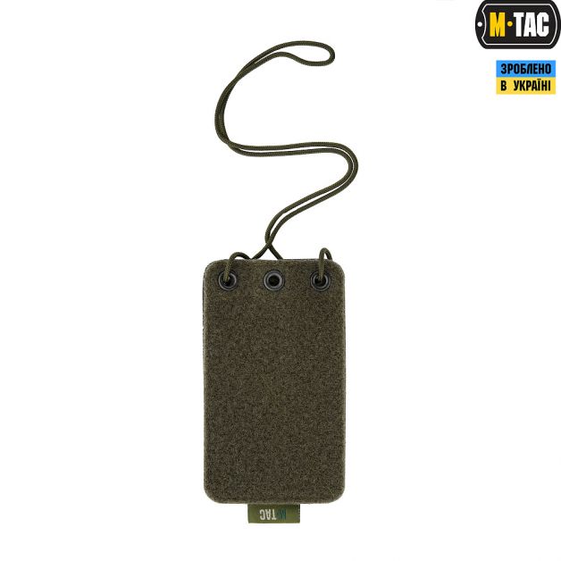 M-Tac бейдж с прозрачной панелью Ranger Green