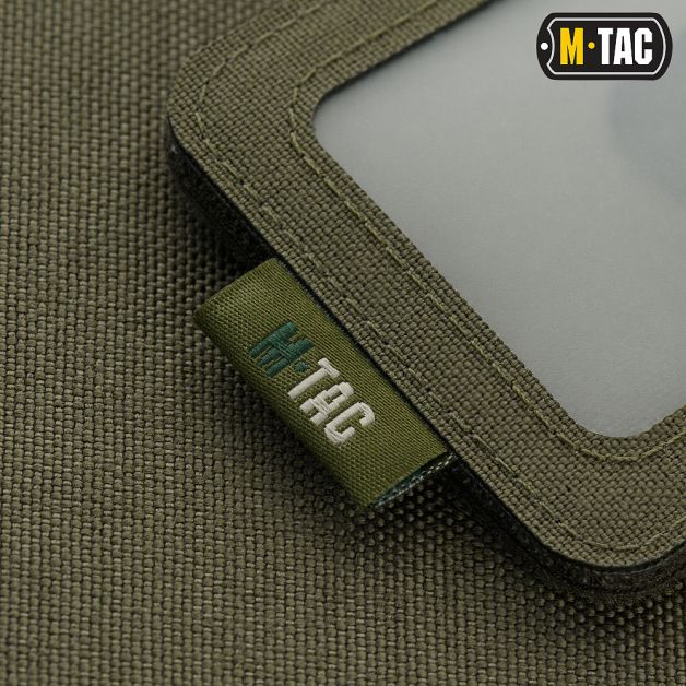 M-Tac бейдж с прозрачной панелью Ranger Green