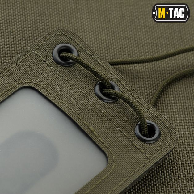 M-Tac бейдж с прозрачной панелью Ranger Green