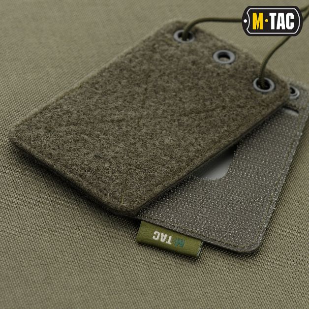 M-Tac бейдж с прозрачной панелью Ranger Green