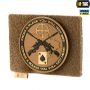 M-Tac панель для нашивок на MOLLE 120x85 Coyote