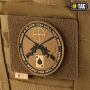 M-Tac панель для нашивок на MOLLE 120x85 Coyote