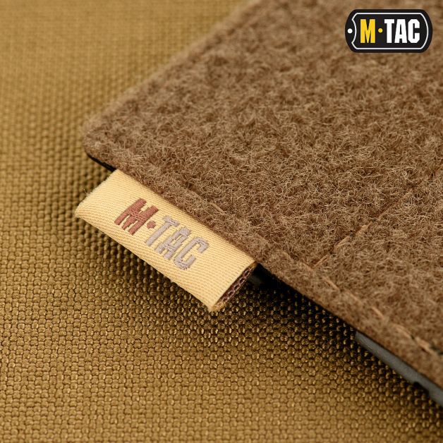 M-Tac панель для нашивок на MOLLE 120x85 Coyote