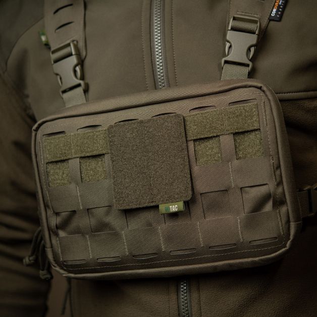 M-Tac панель для нашивок на MOLLE 80x85 Olive