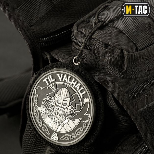 M-Tac панель для нашивок підвісна кругла Black