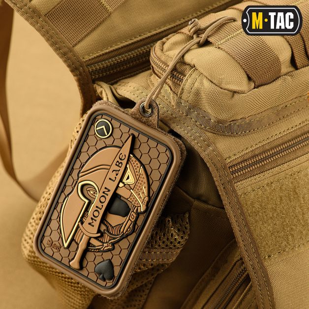 M-Tac панель для нашивок подвесная с карманом для ID-карты Coyote