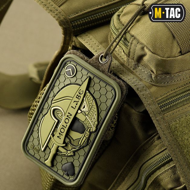 M-Tac панель для нашивок подвесная с карманом для ID-карты Olive