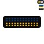 M-Tac нашивка прапор України 25х80 Laser Cut Black/Yellow/Blue