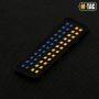 M-Tac нашивка прапор України 25х80 Laser Cut Black/Yellow/Blue