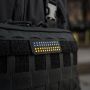 M-Tac нашивка прапор України 25х80 Laser Cut Black/Yellow/Blue