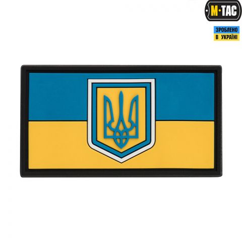 M-Tac нашивка флаг Украины малый ПВХ