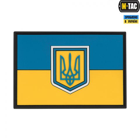 M-Tac нашивка флаг Украины большой ПВХ