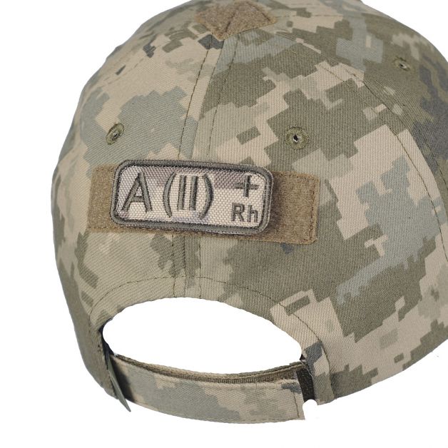 M-Tac нашивка група крові A(II) Rh+ MM14