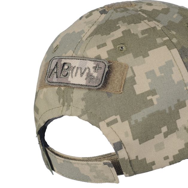 M-Tac нашивка група крові AB(IV) Rh+ MM14