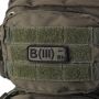 M-Tac нашивка група крові B(III) Rh- олива