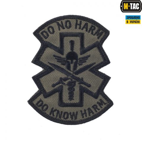 M-Tac нашивка Do No Harm олива