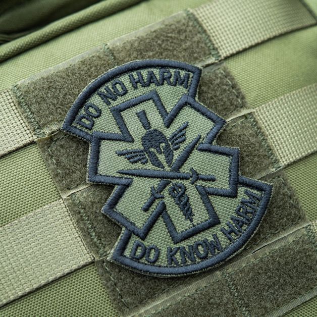 M-Tac нашивка Do No Harm олива