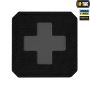M-Tac нашивка Medic Cross Laser Cut Grey/Black