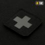 M-Tac нашивка Medic Cross Laser Cut Grey/Black