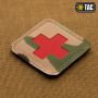 M-Tac нашивка Medic Cross Laser Cut Multicam/Red