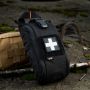 M-Tac нашивка Medic Cross Square ПВХ чорний/сірий