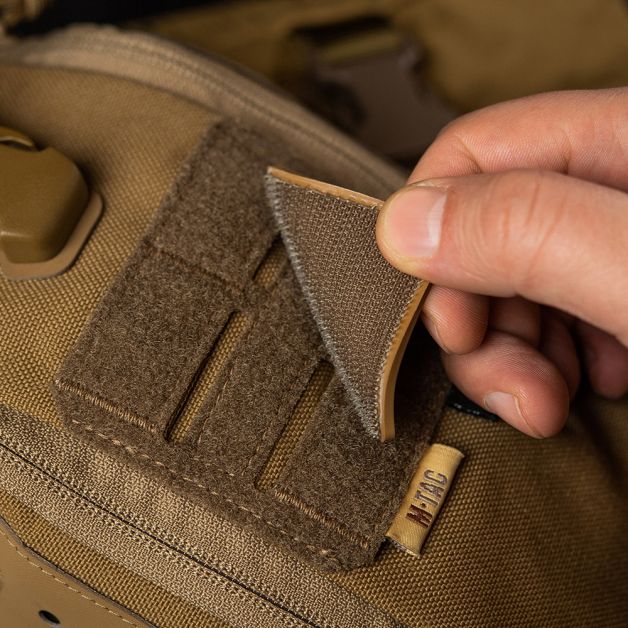 M-Tac нашивка Medic Cross Square ПВХ койот