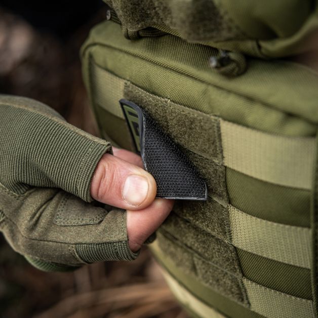 M-Tac нашивка Medic ПВХ олива