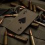 M-Tac нашивка Ace of Spades Laser Cut Black/Ranger Green