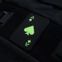 M-Tac нашивка Ace of Spades Laser Cut Black/світлонакопичувач
