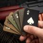 M-Tac нашивка Ace of Spades Laser Cut Black/світлонакопичувач