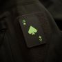 M-Tac нашивка Ace of Spades Laser Cut Ranger Green/світлонакопичувач