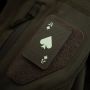 M-Tac нашивка Ace of Spades Laser Cut Ranger Green/світлонакопичувач