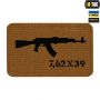 M-Tac нашивка AKM 7,62х39 Laser Cut Black/Coyote