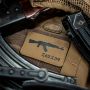 M-Tac нашивка AKM 7,62х39 Laser Cut Black/Coyote