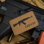 M-Tac нашивка AKM 7,62х39 Laser Cut Black/Coyote