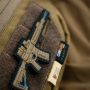 M-Tac нашивка AR-15 3D ПВХ койот