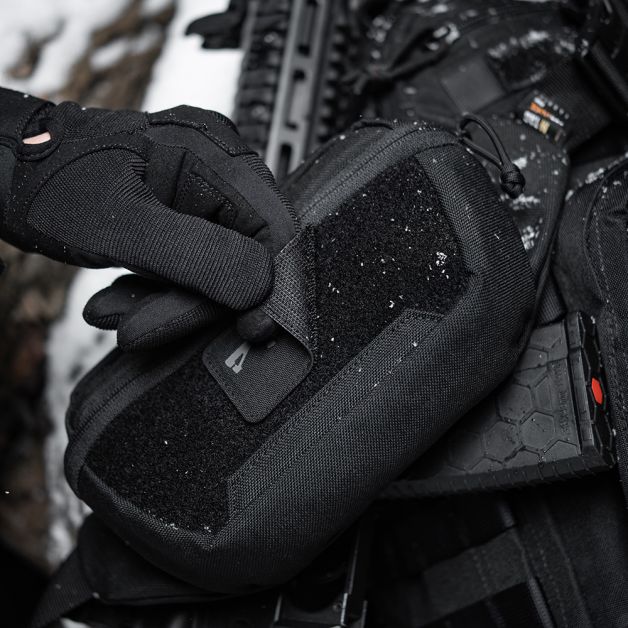 M-Tac нашивка AR-15 223/5,56 Laser Cut Black/Grey