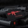 M-Tac нашивка AR-15 223/5,56 Laser Cut Black/Red