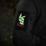 M-Tac нашивка Bad Boy (tattoo) Black/GID 