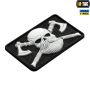M-Tac нашивка Bearded Skull 3D ПВХ Black/White