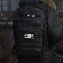 M-Tac нашивка Bearded Skull 3D ПВХ Black/White
