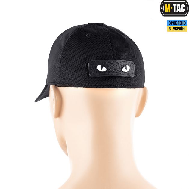 M-Tac нашивка Cat Eyes 3D ПВХ Black