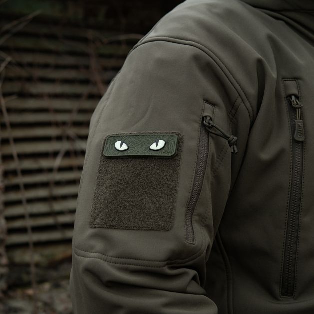 M-Tac нашивка Cat Eyes 3D ПВХ Olive