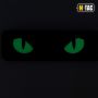 M-Tac нашивка Cat Eyes Laser Cut светонакопитель/Black