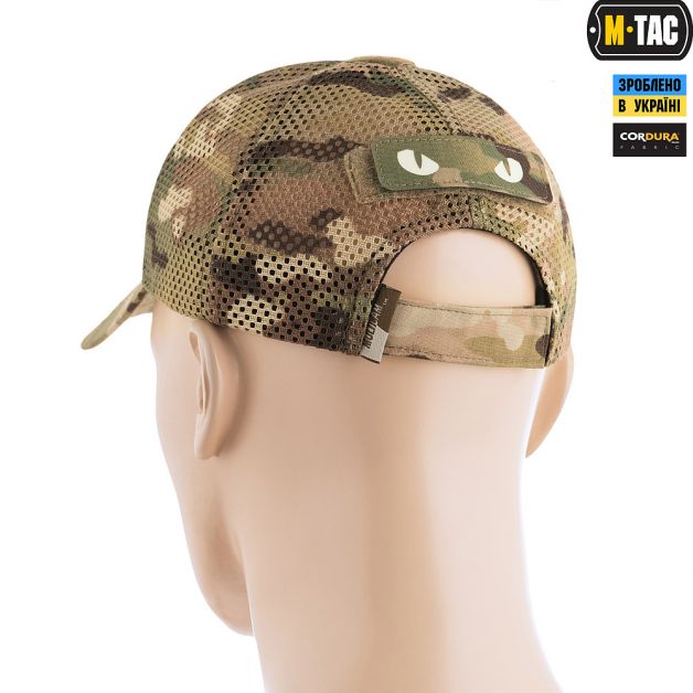 M-Tac нашивка Cat Eyes Laser Cut Multicam/світлонакопичувач