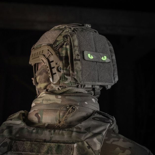 M-Tac нашивка Cat Eyes Laser Cut Multicam/світлонакопичувач