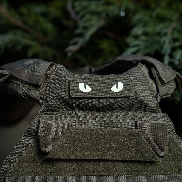 M-Tac нашивка Cat Eyes Laser Cut светонакопитель/Ranger Green