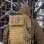 M-Tac нашивка Deus Vult 3D ПВХ койот